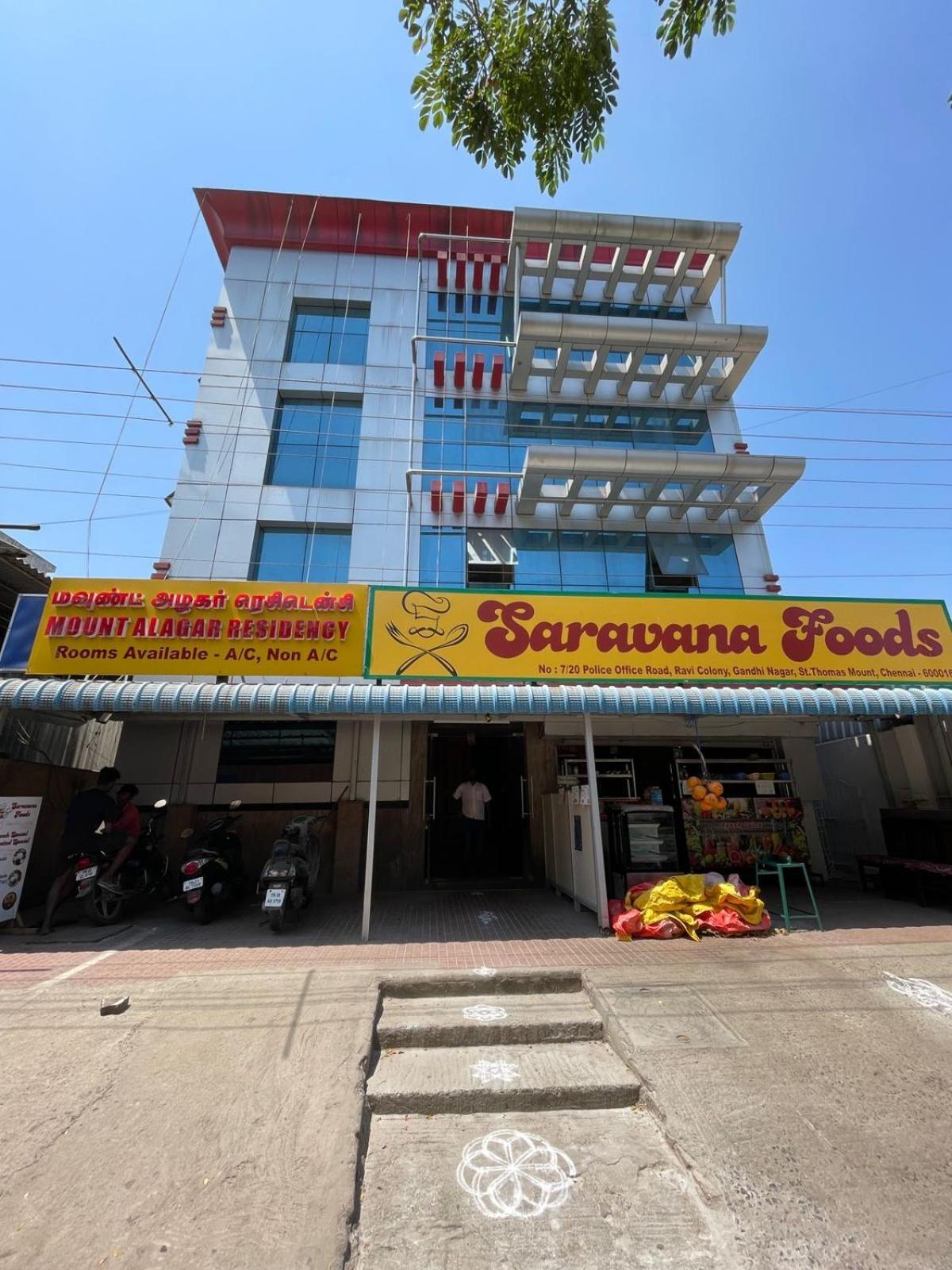 Golden Mount Residency Hotell Chennai Exteriör bild